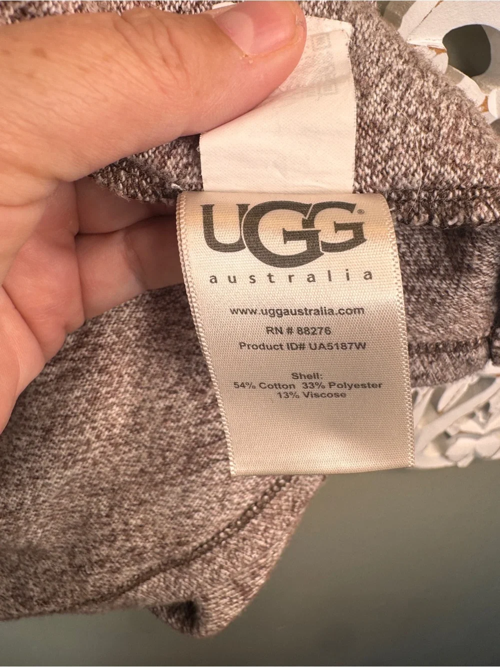 UGG Australia Brown Marled Waterfall Cardigan Size L